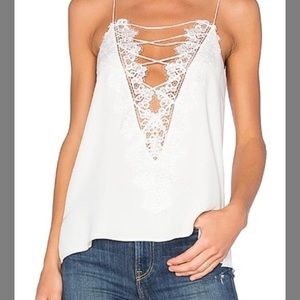 CAMI NYC | White Charlie Cami | Size: S